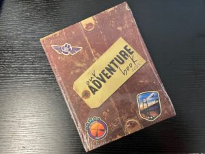 A Pathfinder yearbook is shown