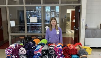 National Honor Society project brings warmth and comfort to sick kids